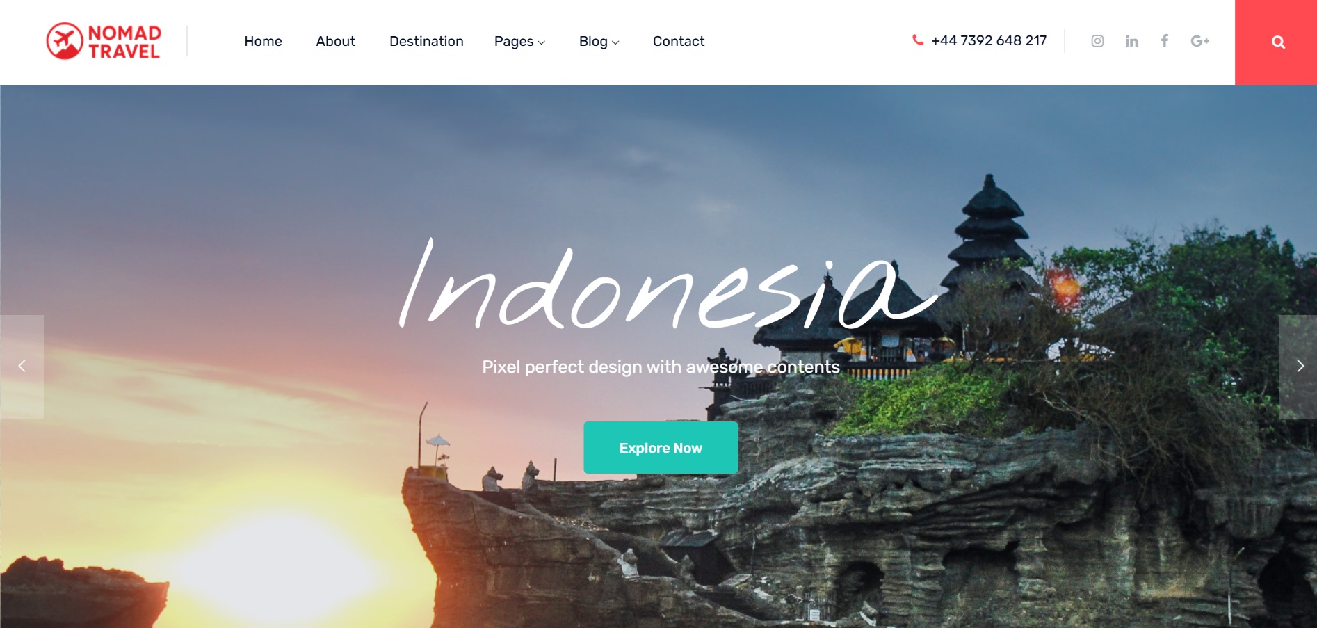 Nomad Travel — Travel Agency